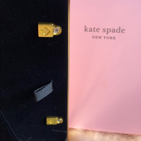 Kate Spade X Lenox navy/cream with gold Frame 4x6 - Picture 5 of 7